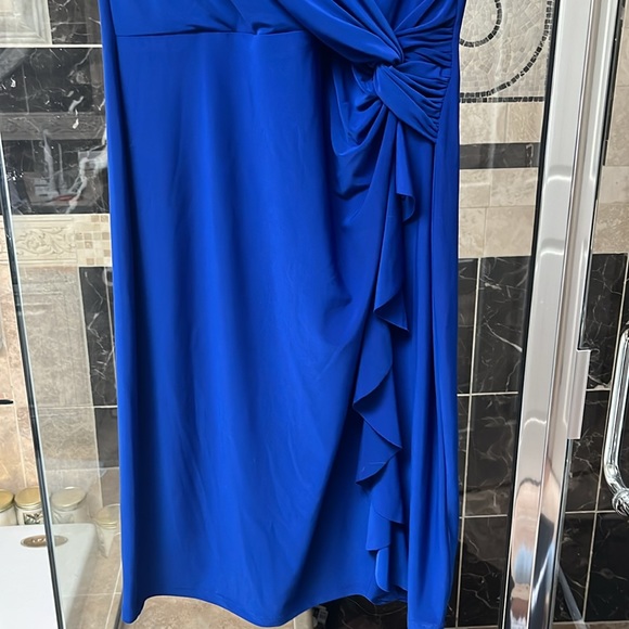 Lauren Ralph Lauren blue dress, size 8, NWT - Picture 3 of 5